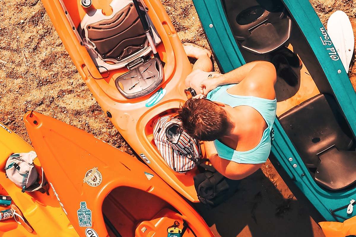 Kayaking in California