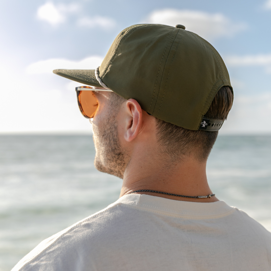 Back side of the Green Matador Hat from Everyday California 