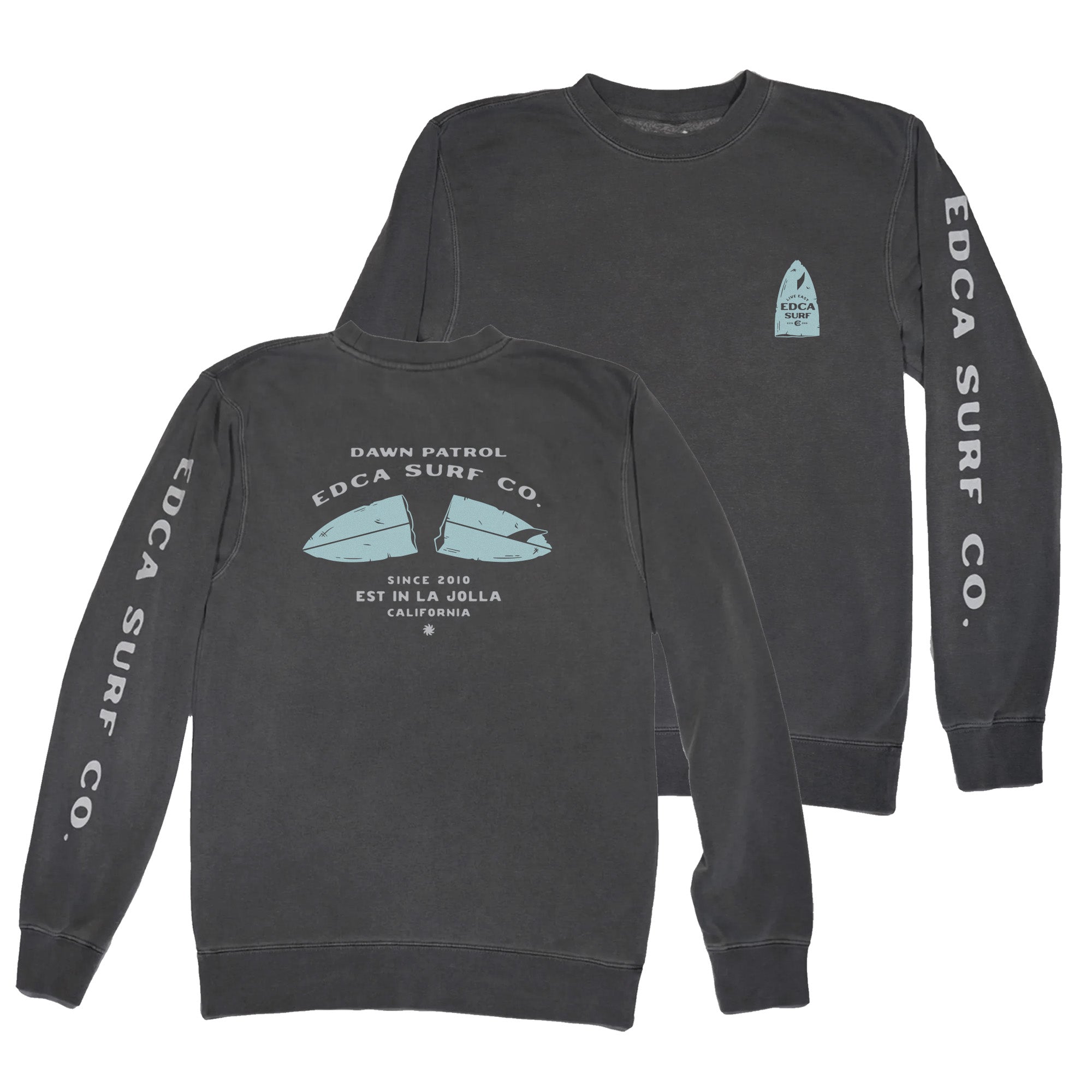 The Beaterboard Crewneck long sleeve from Everyday California