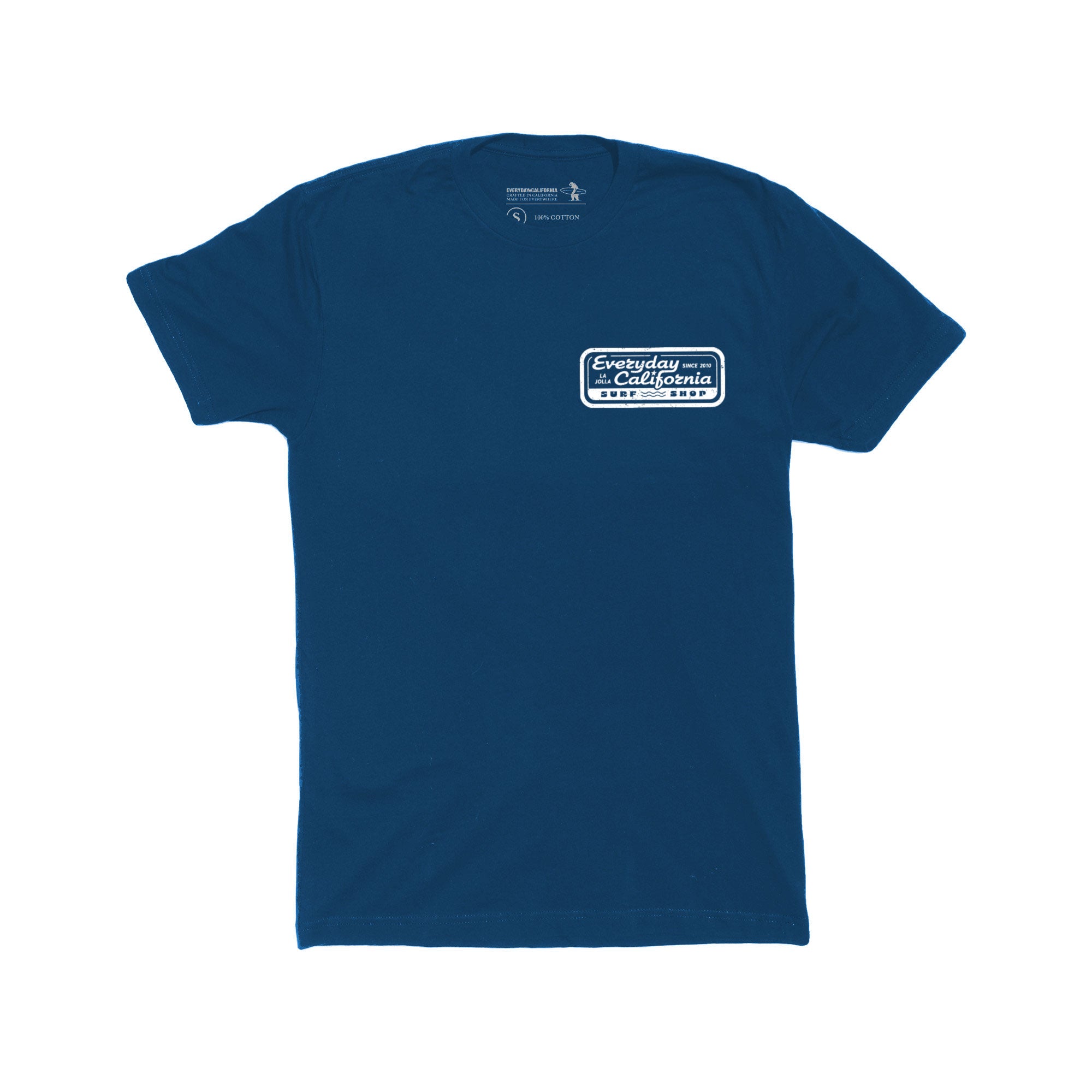 Blue Everyday California surf shop t-shirt