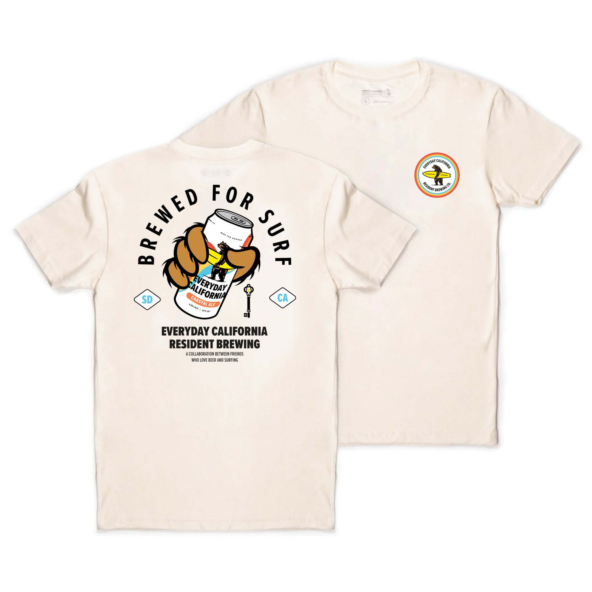 Everyday California Coastal Ale Collab Tee