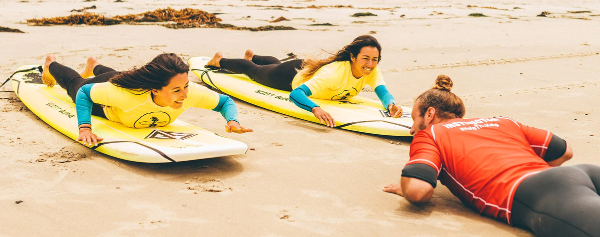 Private surf lesson with Everyday California in La Jolla