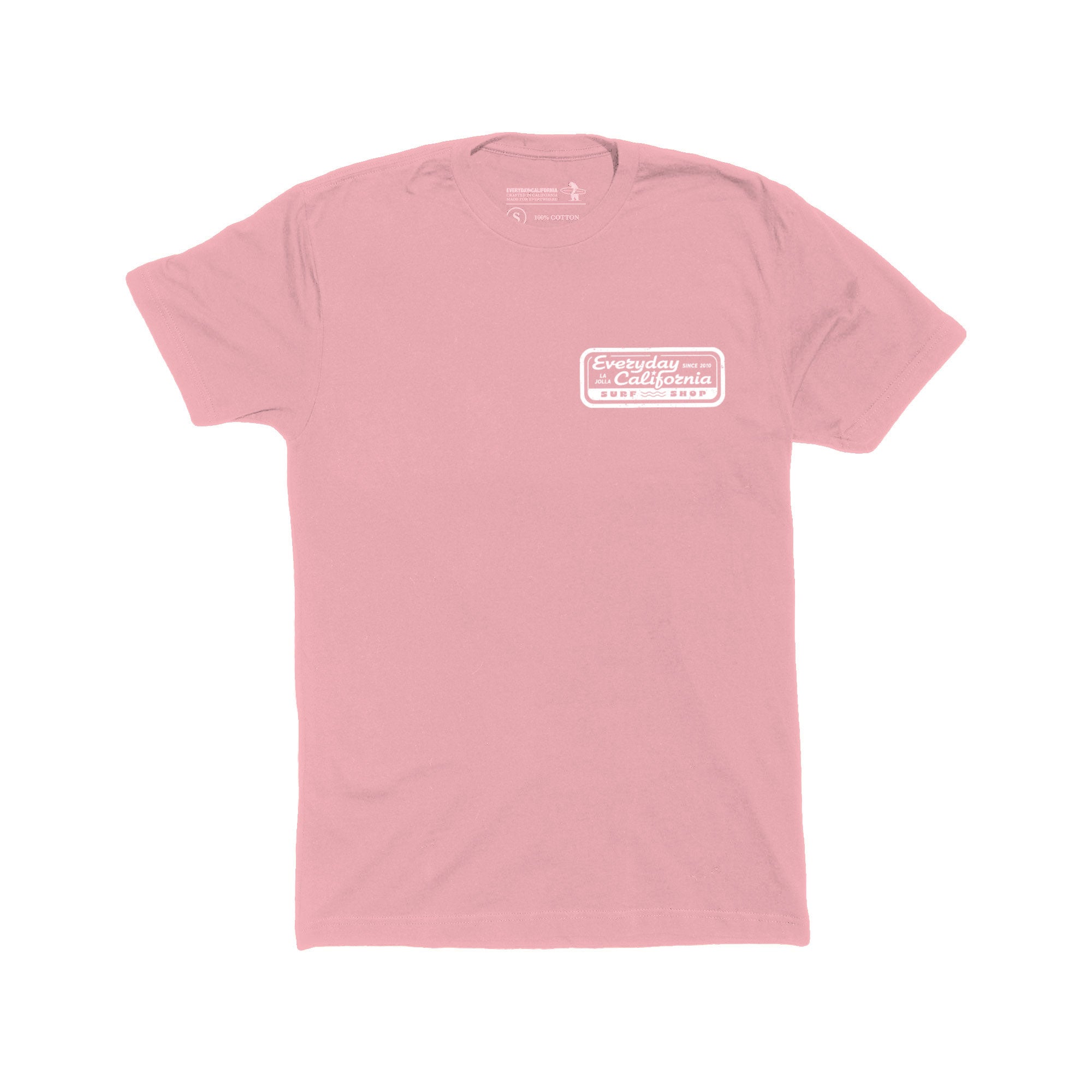 Pink Everyday California surf shop t-shirt