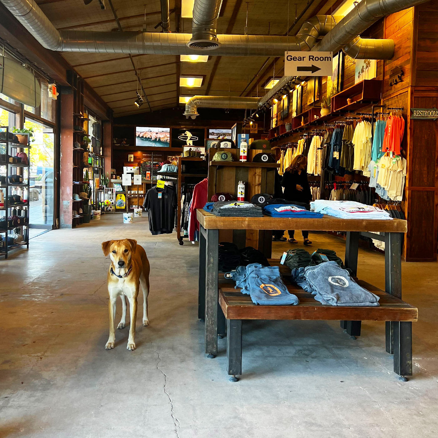 Photo of the inside of the Everyday California store in La Jolla, California