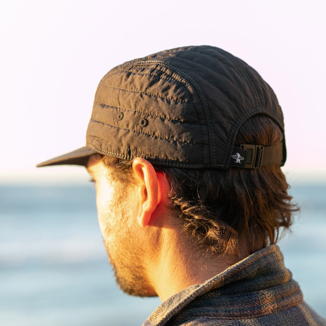 Everyday California Camper Hat -A 5-panel hat built for cold weather. 