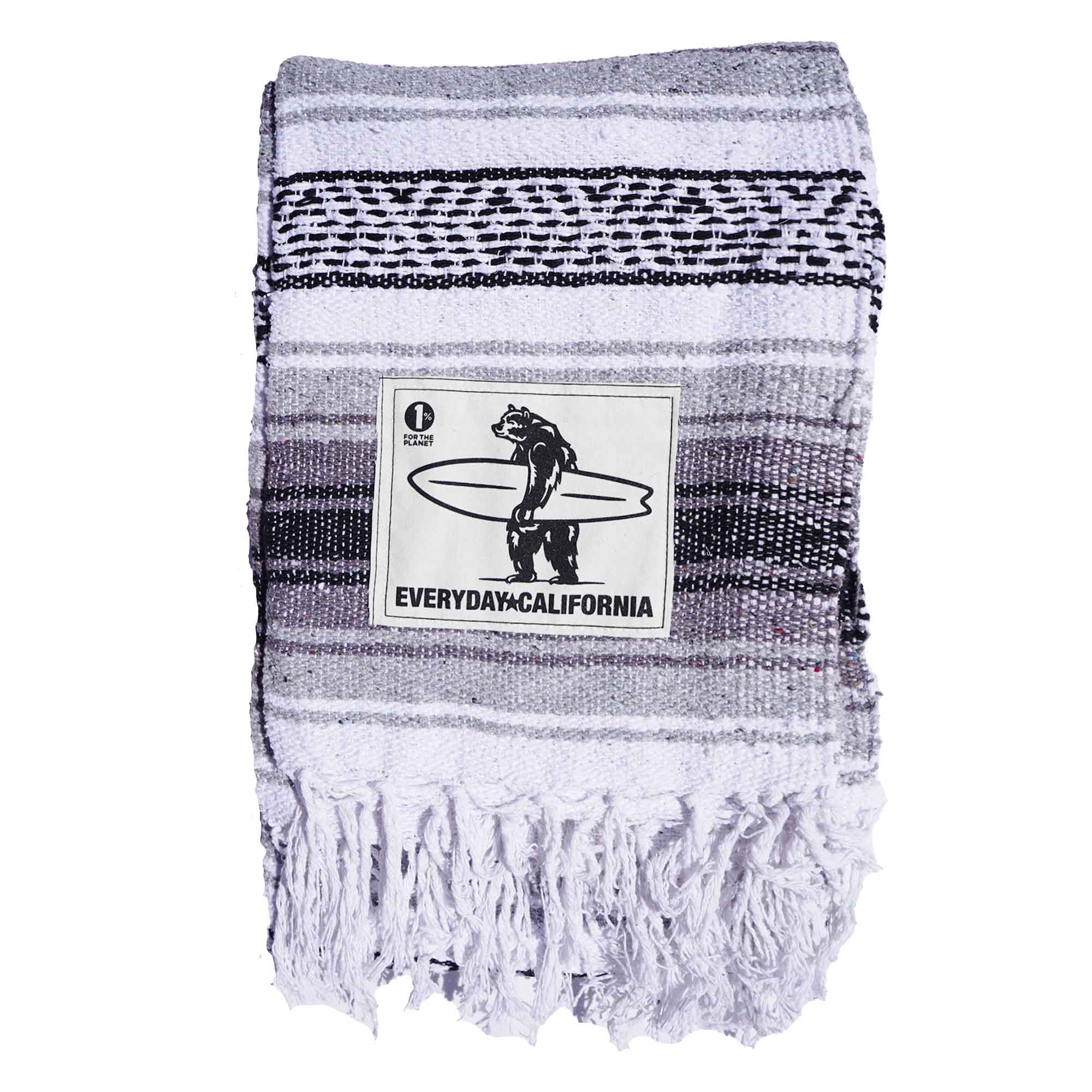 Everyday California Beach Baja Blanket in Grey