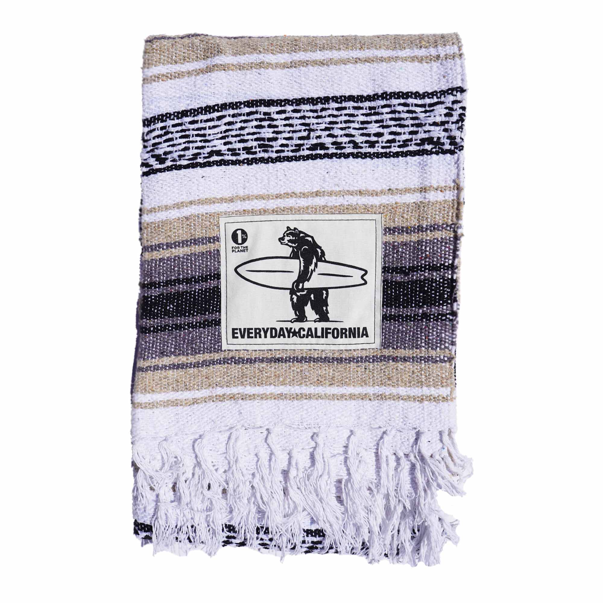 Everyday California Beach Baja Blanket in Tan