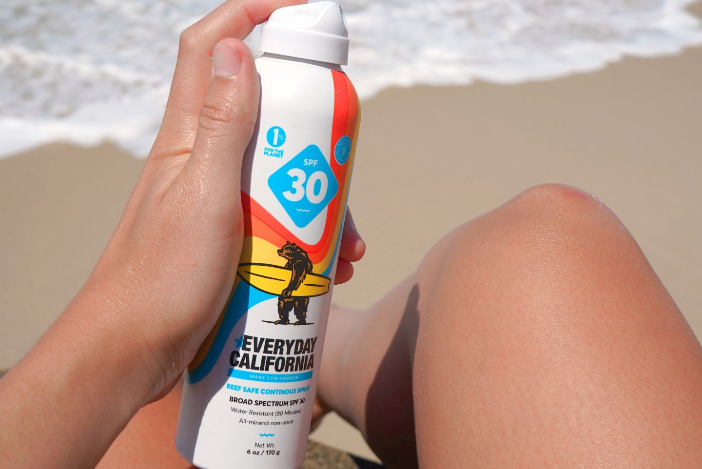 Reef Safe Mineral Based Everyday California Sunscreen