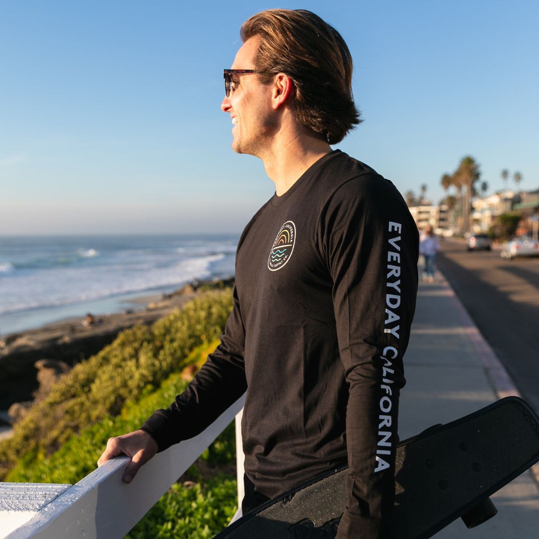 Cabrillo Long Sleeve is perfect for breezy beach day on the California coast 