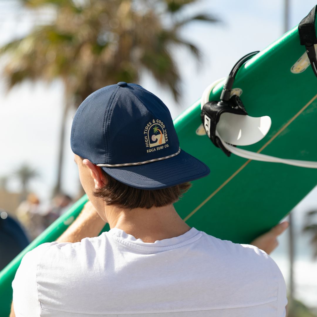 Navy Blue Matador Crushable Snapback Hat from Everyday California 
