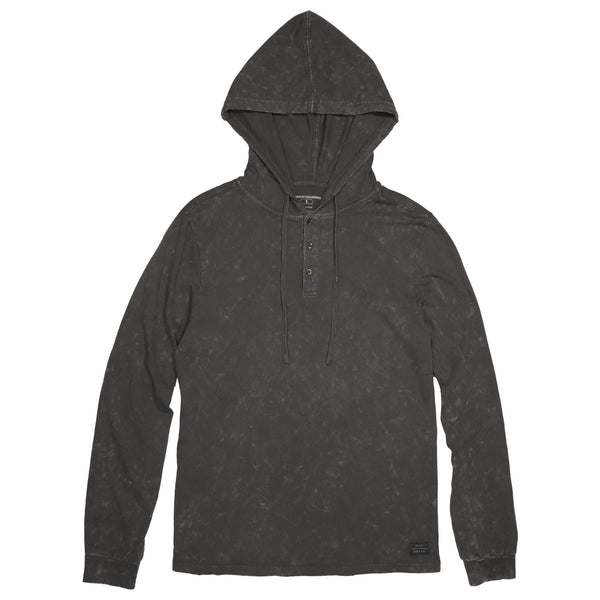 シンゾーン　MILITARY HENLEY PULLOVER BLACK MILITARY HENLEY PULLOVER – Shinzone