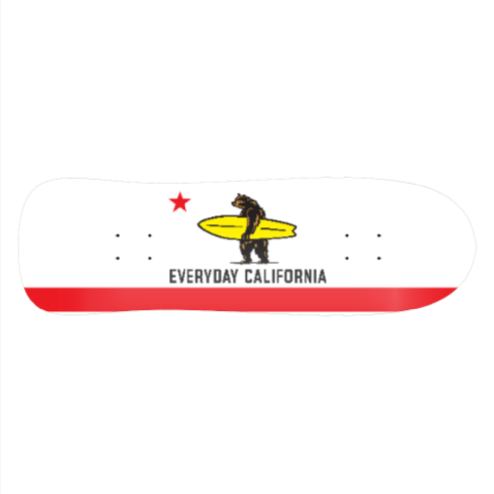 Everyday California Flag Skateboard deck