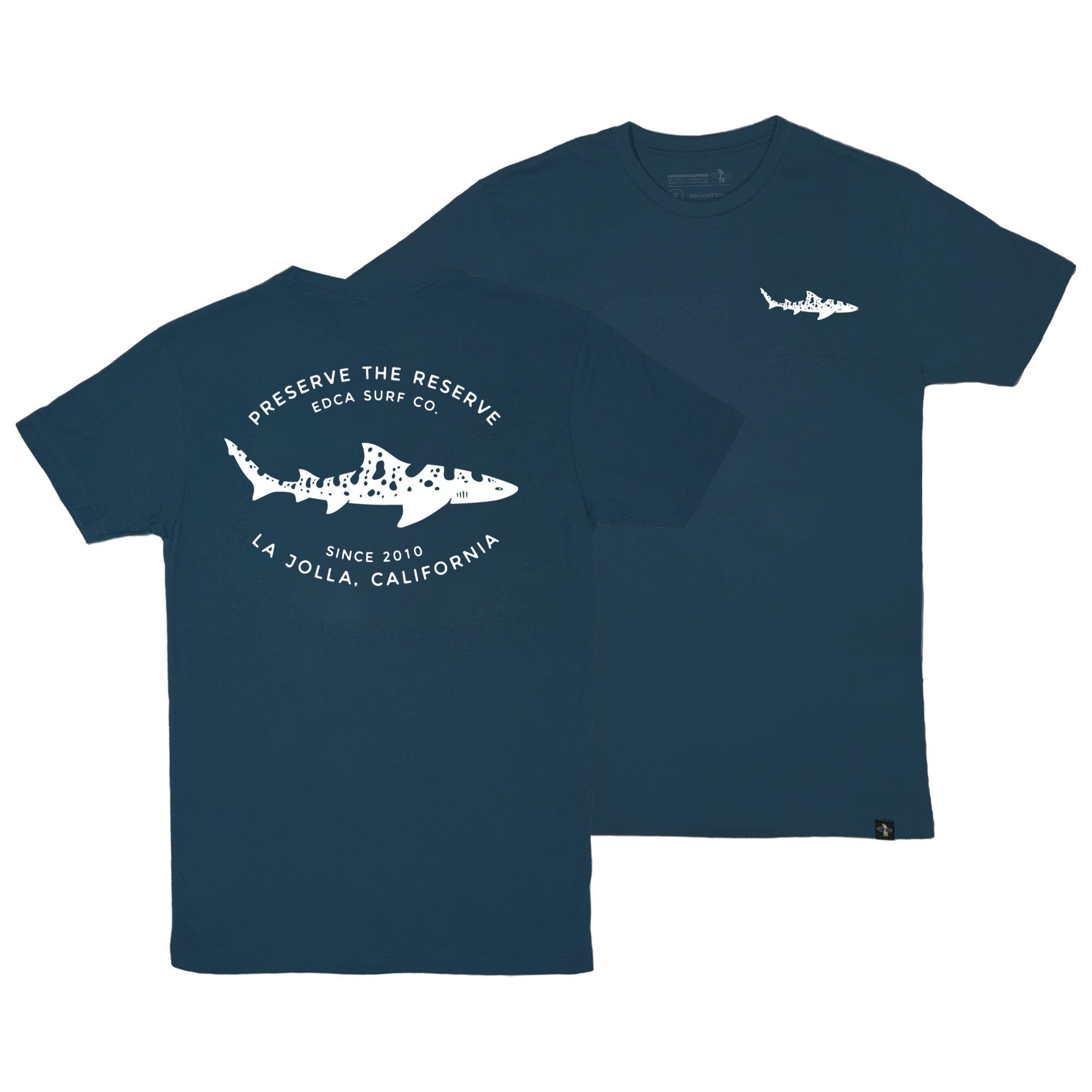 Everyday California Leopard Shark Pocket Tee