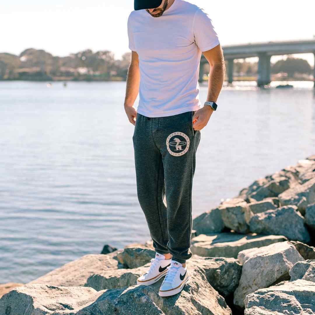 Everyday California Brutus Jogger on guy on the beach