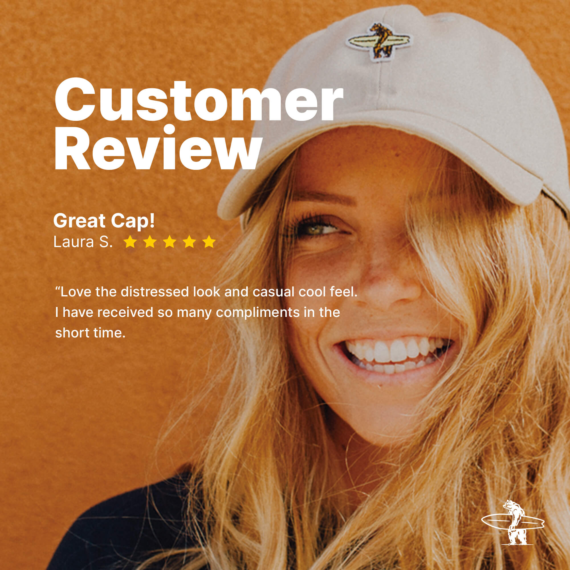 Everyday California Dad Hat White Review