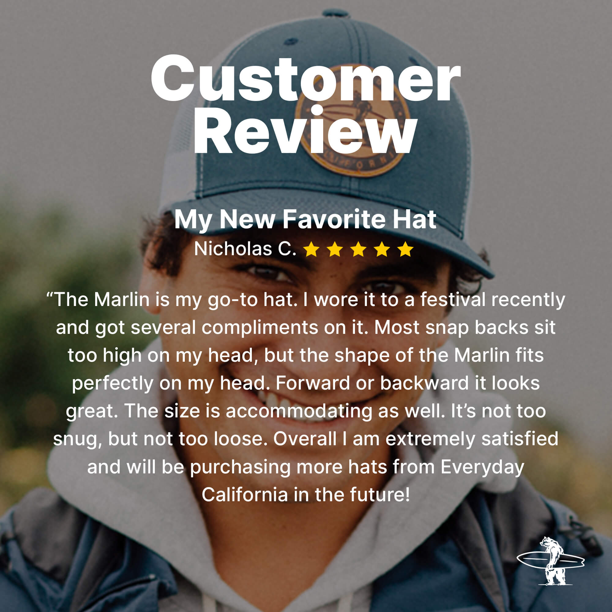 Everyday California - Marlin Snapback Hat