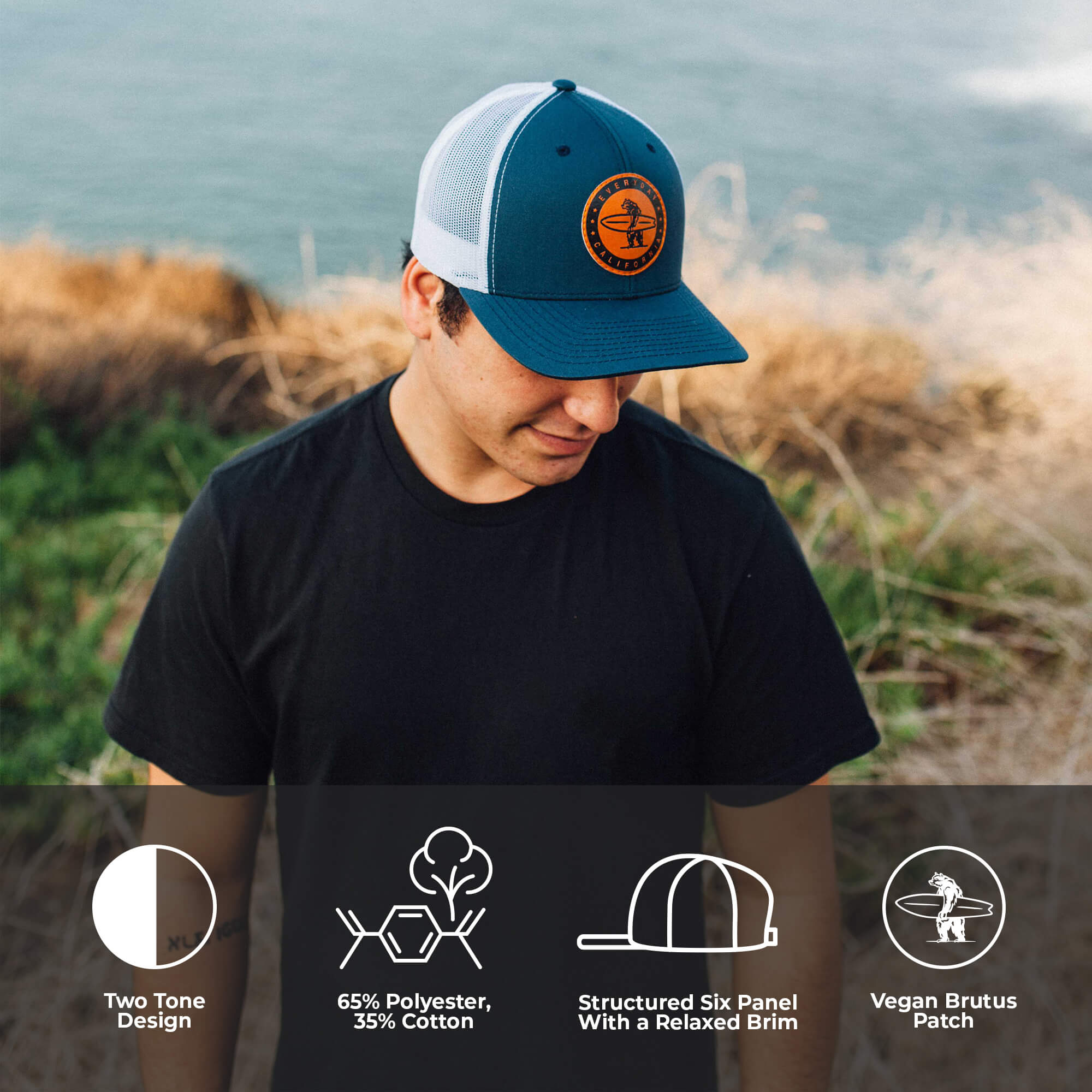 Everyday California Headwear - Marlin Snapback Hat