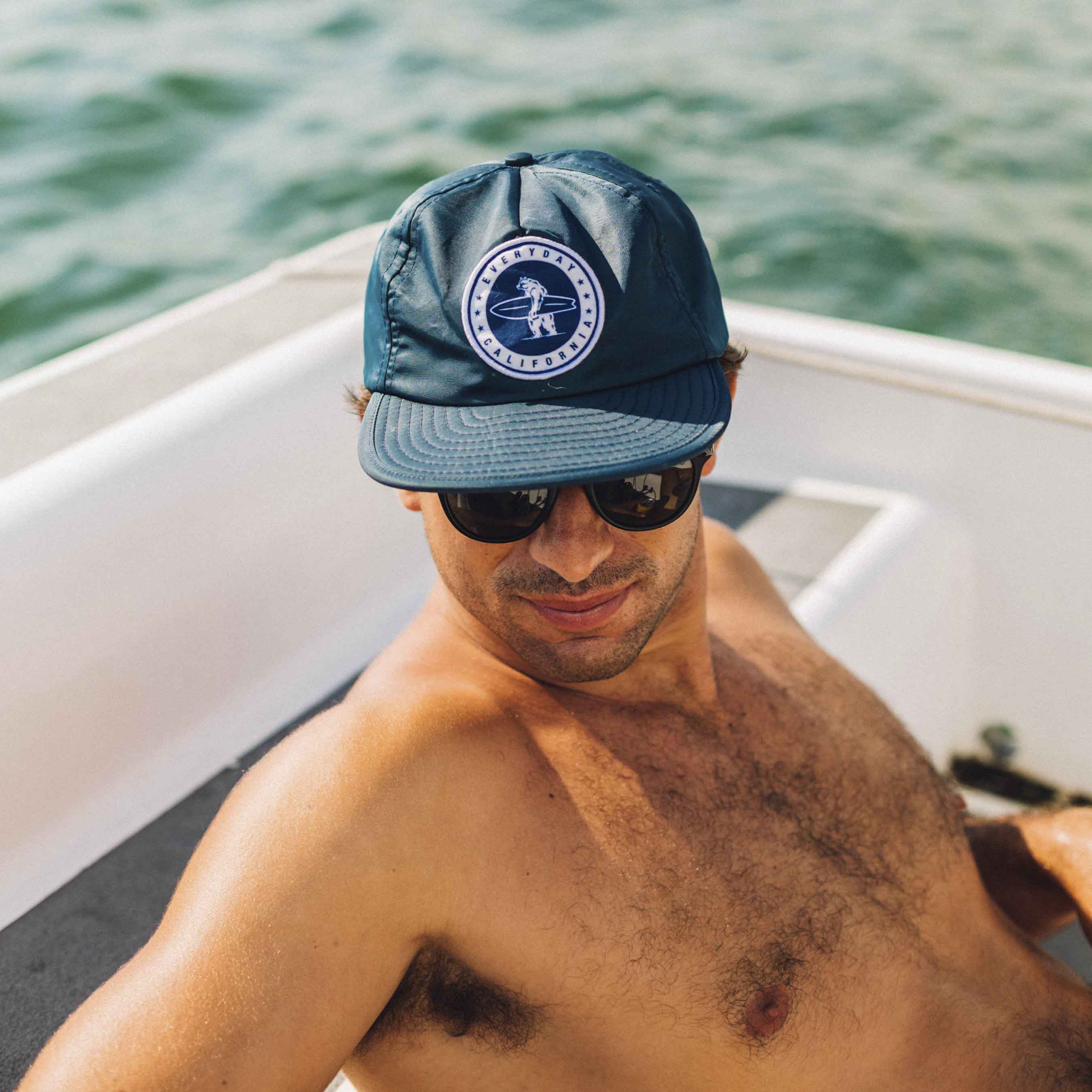 California - Hat Snapback Everyday Waterproof Floating