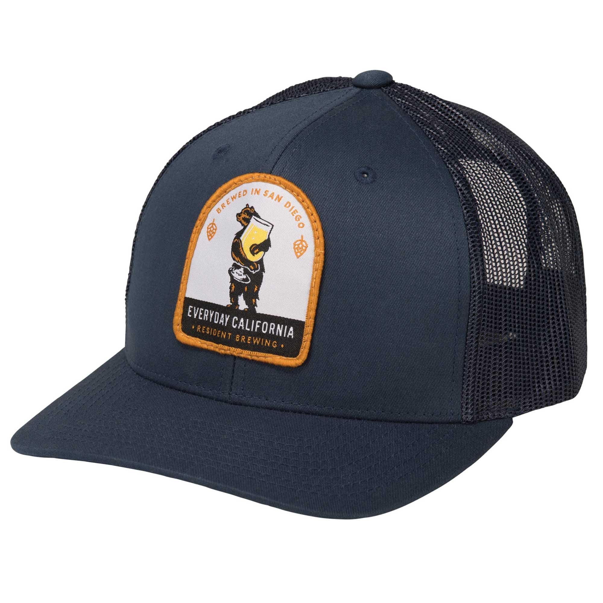 Everyday California Brewski Trucker Hat in Navy