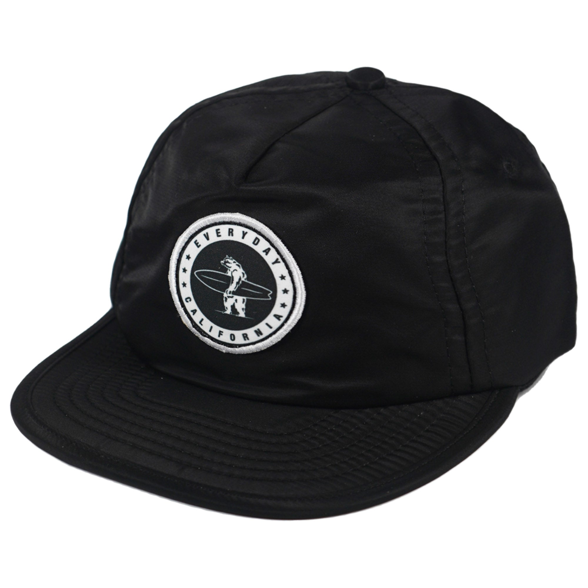 Everyday California Kid's Waterproof Snapback Hat Black