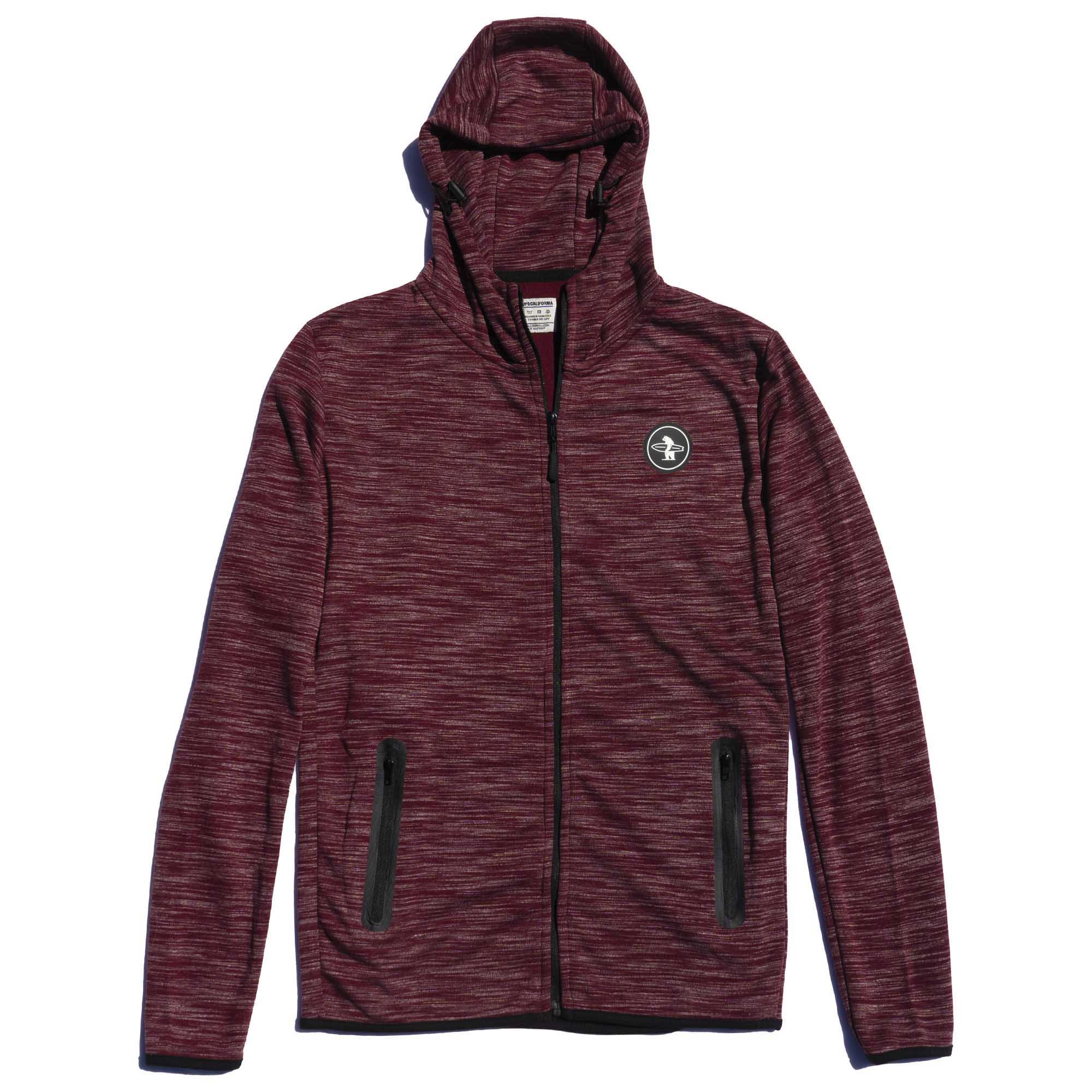 Palisade Men's Zip Up Everyday California Maroon