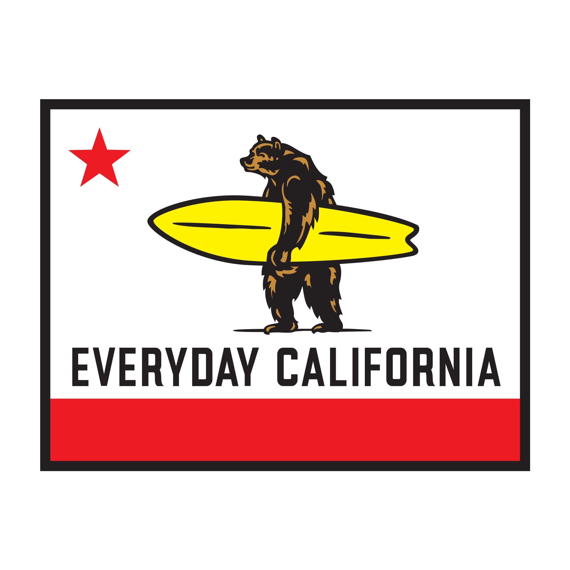 Stickers - Everyday California Flag Sticker