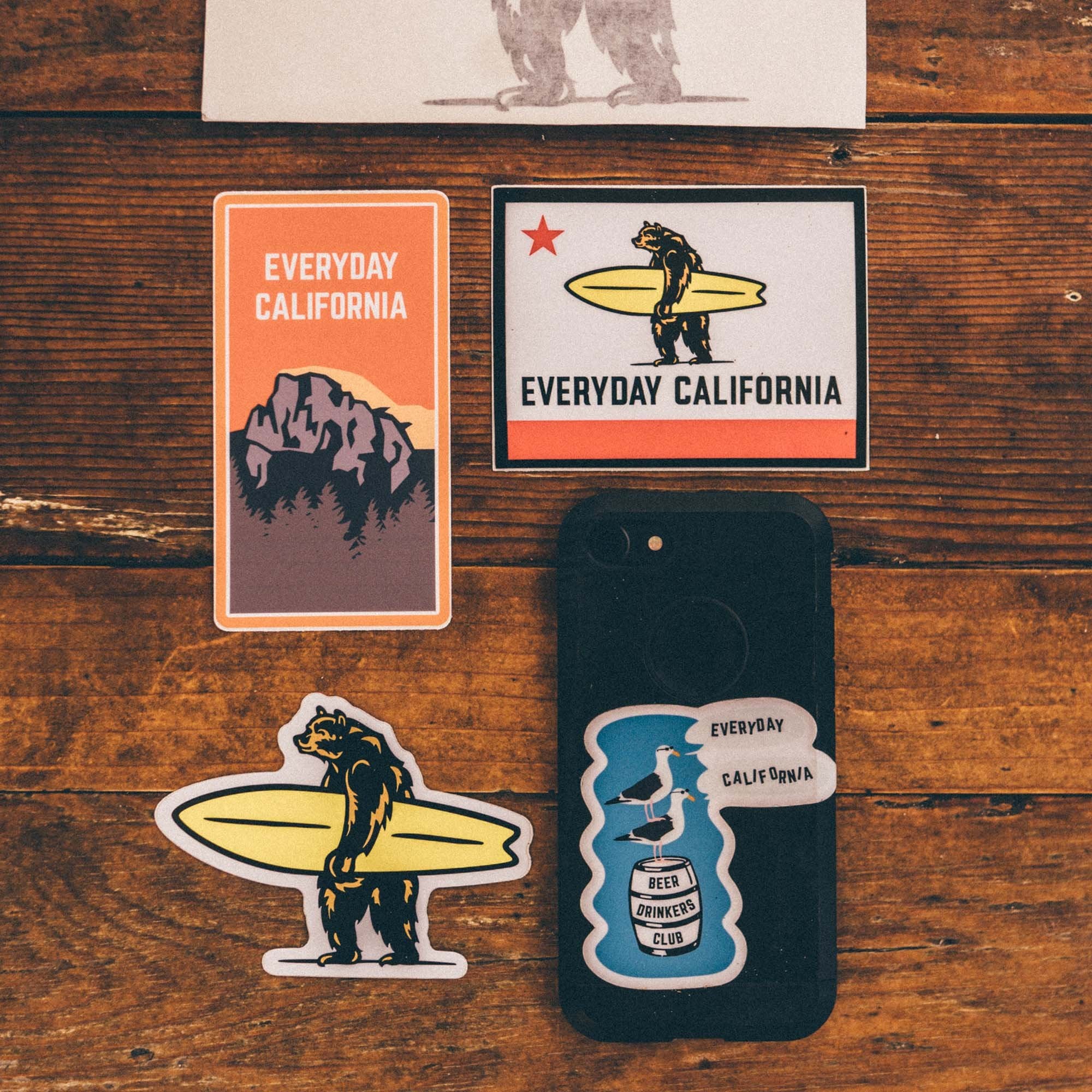 Stickers - Everyday California Flag Sticker